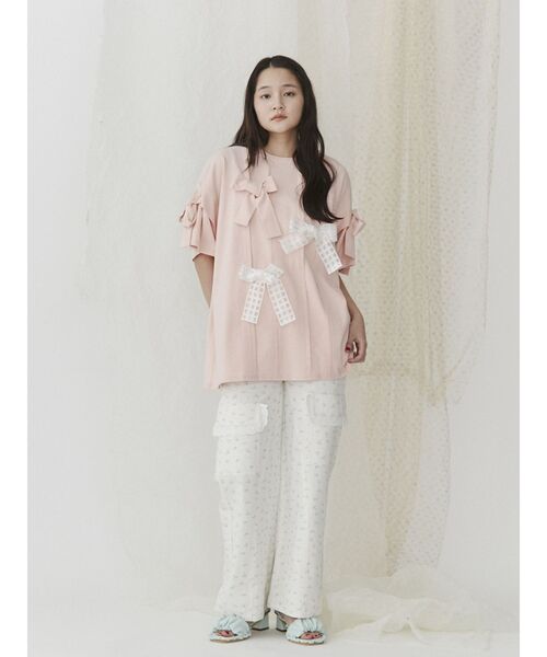 merry jenny（メリージェニー）の「petit flowerカーゴパンツ（カーゴ