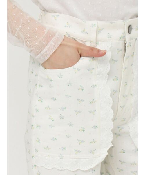 merry jenny（メリージェニー）の「petit flowerカーゴパンツ（カーゴ