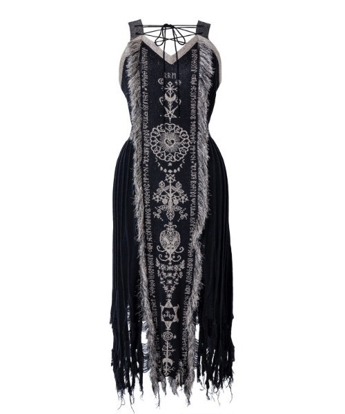 rurumu:（ルルムウ）の「rurumu:/ルルムウ/witch craft long knit OP