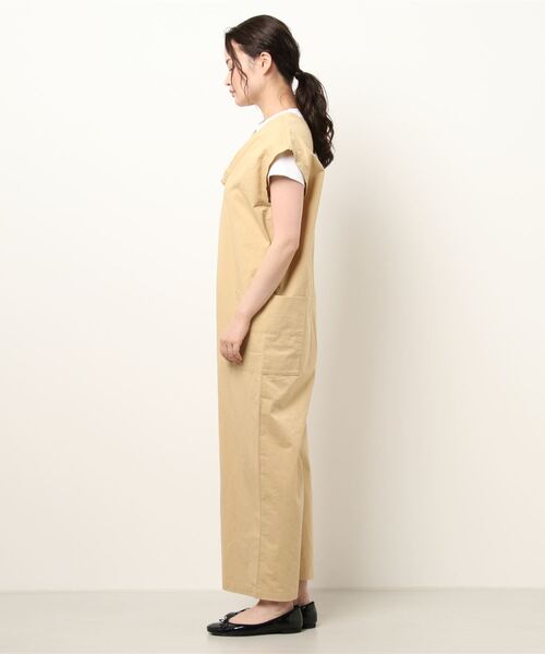 TODAYFUL（トゥデイフル）の「Uネックコットンコンビネゾン（つなぎ