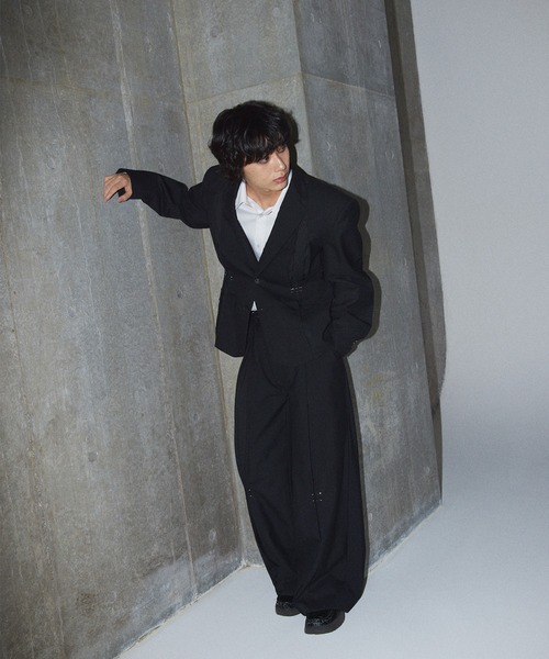 GRANCY（グランシー）の「【GRANCY】Pierced Tuck Slacks / ピアス