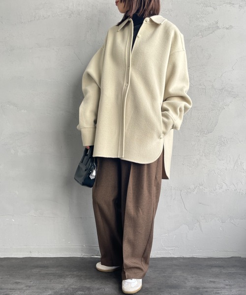 セール】[TODAYFUL/トゥデイフル] ウール シャツジャケット（その他