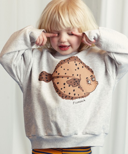 Mini Rodini（ミニロディーニ）の「mini rodini / ヒラメトレーナー