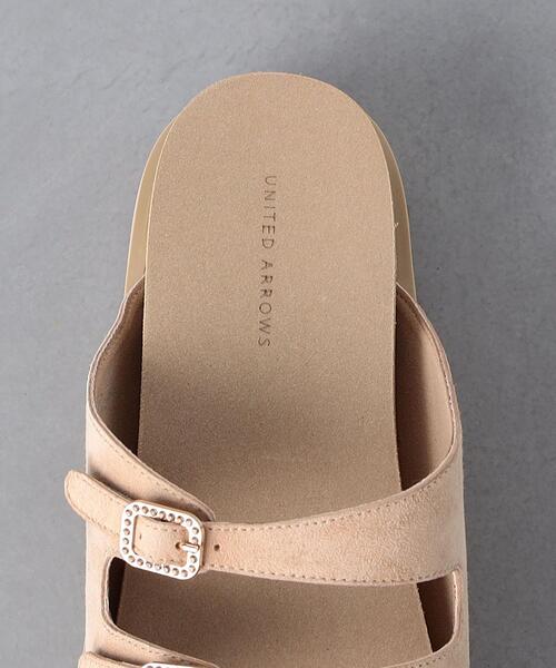 UNITED ARROWS（ユナイテッドアローズ）の「3ライン スエード ミュール