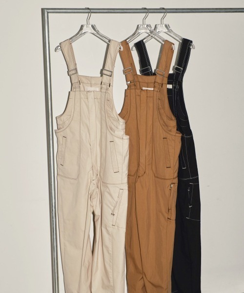 TODAYFUL（トゥデイフル）の「TODAYFUL Frontzip Cotton Salopette