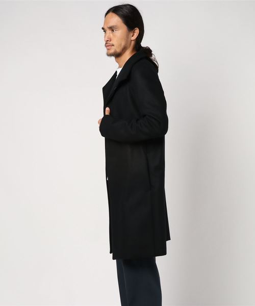 ATTACHMENT（アタッチメント）の「カシミア混平二重メルトン スタンド