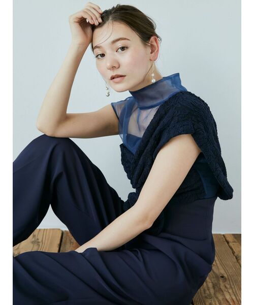 LAGUNAMOON（ラグナムーン）の「LADYエンブロイダリーツイストパンツ