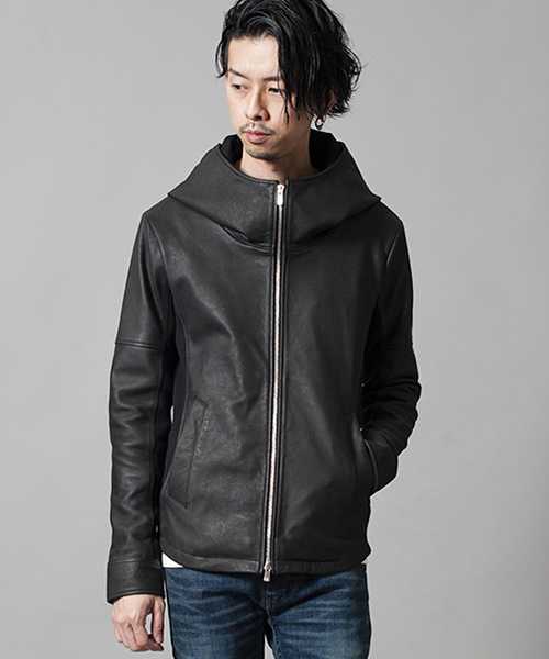 NO ID.（ノーアイディ）の「mj5378-ラムバフィングフーデッドBLZ