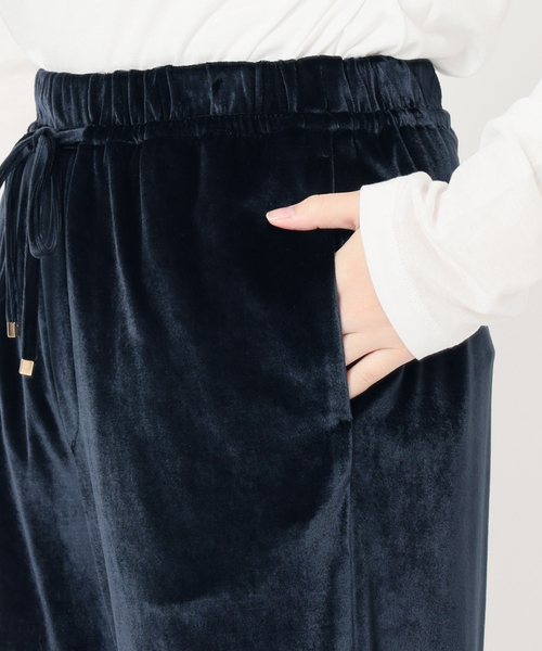 セール】ベロアイージーパンツ（その他パンツ）｜IENA（イエナ）の