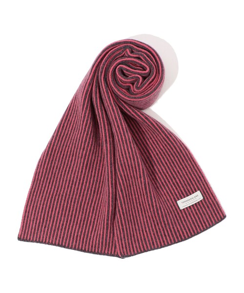 ウールストライプマフラー（マフラー）｜TOMORROWLAND