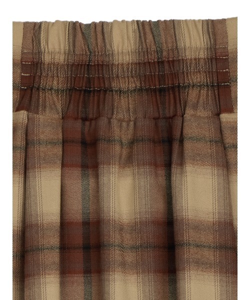 セール】UND DRAPE CHECK SKIRT（スカート）｜Ameri（アメリ）の