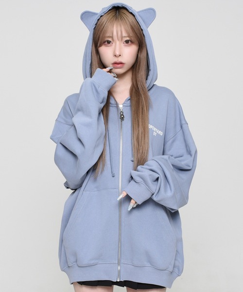 OY/オーワイ』 MOSAIC ODOLLY HOODIE ZIP UP/モザイクオードリー