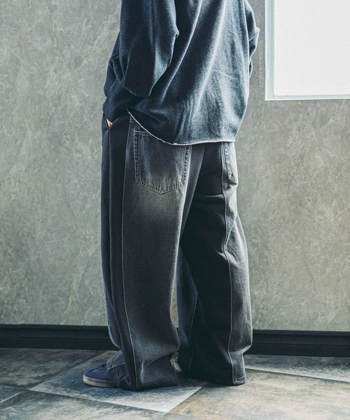 niko and（ニコアンド）の「【MODE NORM CORE】デニムパッチワーク