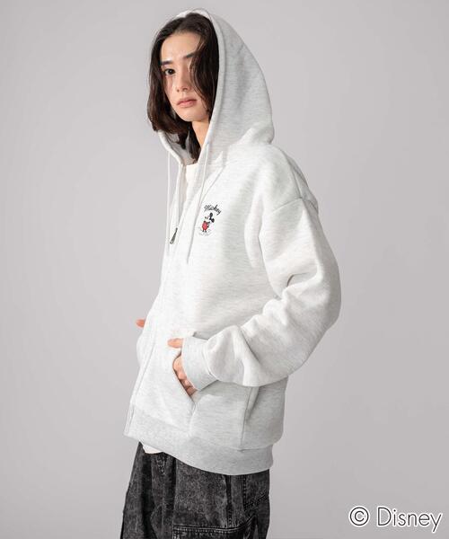 セール】WEGO/ミッキーZIPパーカー (軽ボア)（パーカー）｜Disney