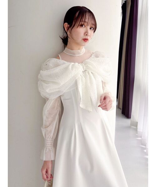 ビッグリボンドレス（ドレス）｜dazzlin（ダズリン）のファッション