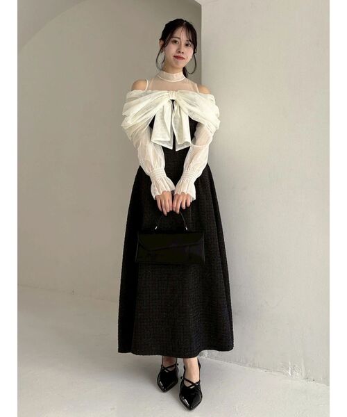 dazzlin（ダズリン）の「ビッグリボンドレス（ドレス）」 - WEAR