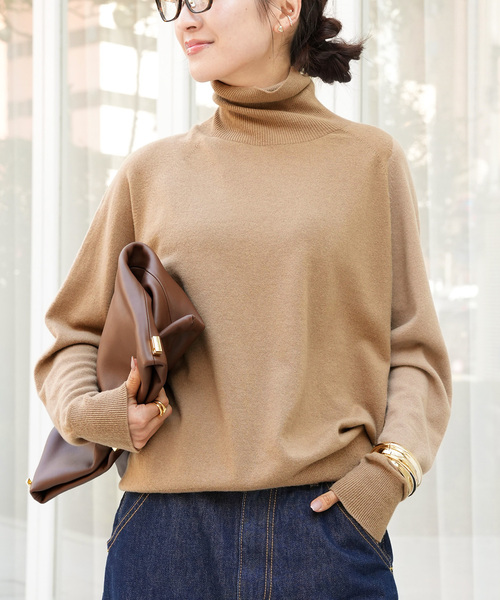 CAPRI タートルネック プルオーバー（ニット/セーター）｜capri