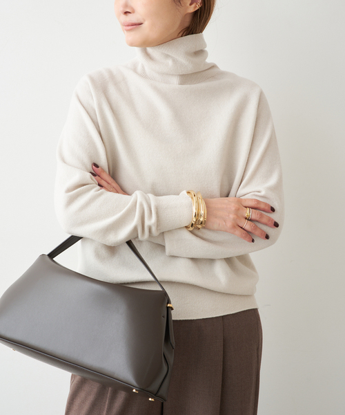 CAPRI タートルネック プルオーバー（ニット/セーター）｜capri