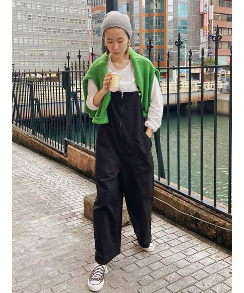 Ungrid（アングリッド）の「ミリタリールーズサロペット（つなぎ