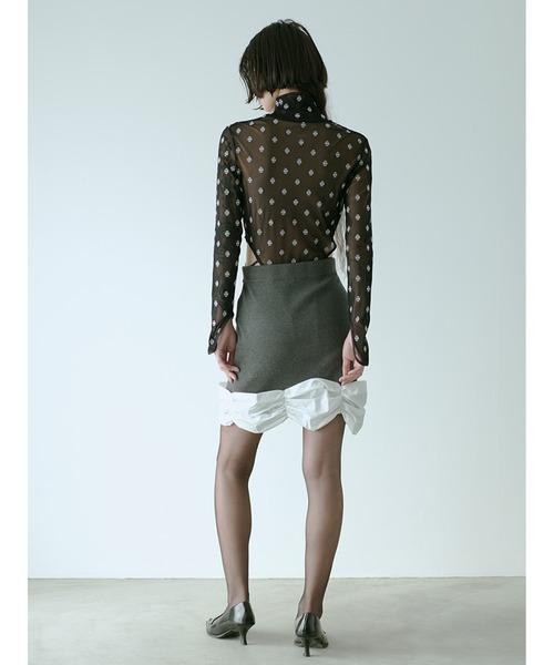 セール】SWAN LAKE Cut-out Bodysuit/スワンレイク カットアウトボディ