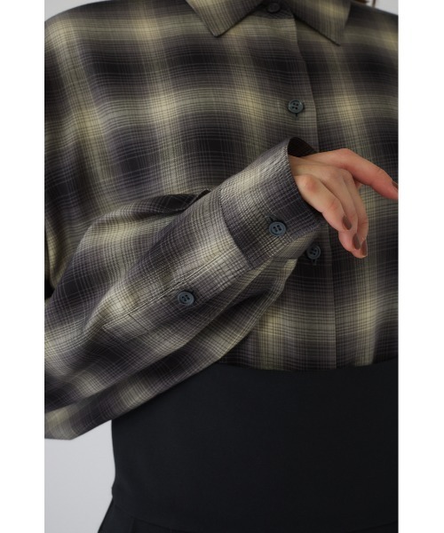 RIM.ARK（リムアーク）の「Check pattern SH チェックパターンシャツ
