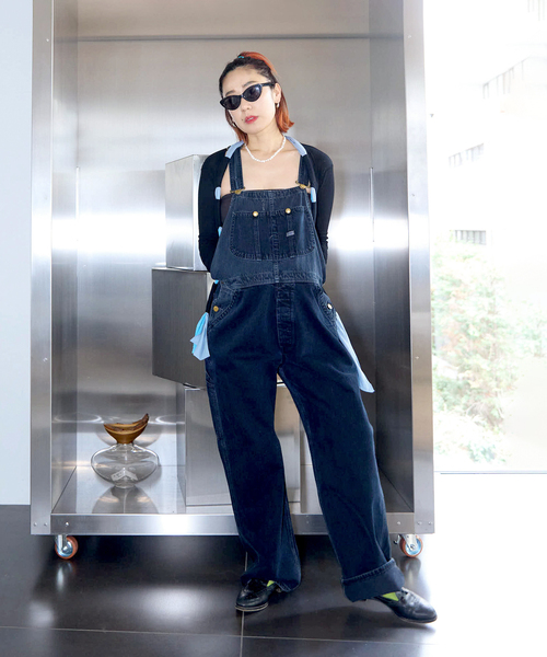 人気完売！CITYSHOP Lee別注ヒッコリーオーバーオール