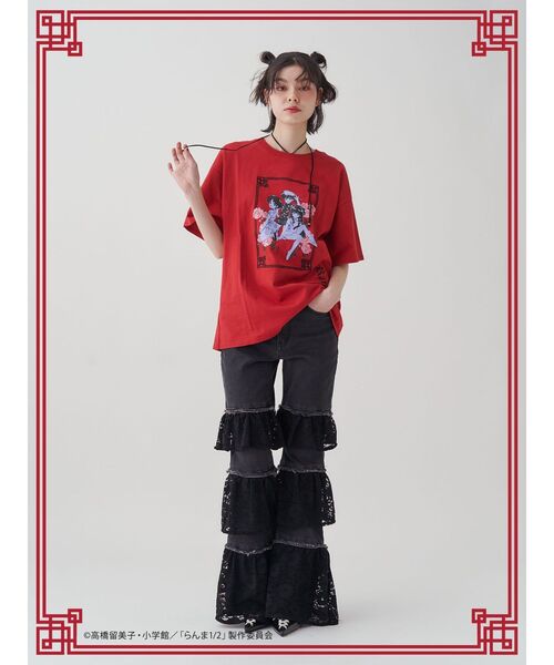 TVアニメ『らんま1/2』jouetie】チャイナグラフィックTシャツ（Tシャツ