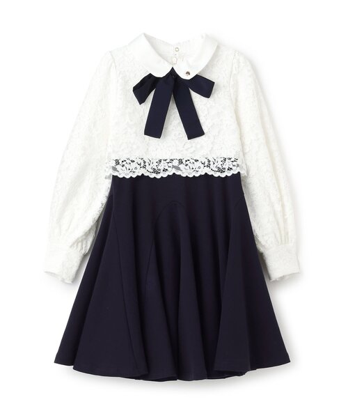 レースドッキングワンピース（ワンピース）｜kate spade new york kids