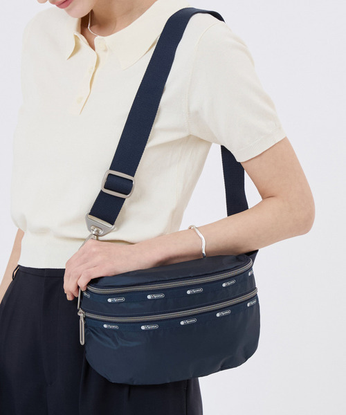 LeSportsac（レスポートサック）の「ESSENTIAL BELT BAG ダークブルーC