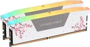 CORSAIR Vengeance RGB 32GB (2 x 16GB) 288-Pin PC RAM DDR5 6000