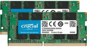 Crucial 64GB Kit (32GBx2) DDR4 2666 260-Pin Memory - Newegg.com