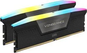 CORSAIR Vengeance RGB 32GB (2 x 16GB) 288-Pin PC RAM DDR5 5600