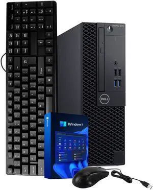 Refurbished: Dell 3060 Small Desktop Computer | Intel Core i5-8400