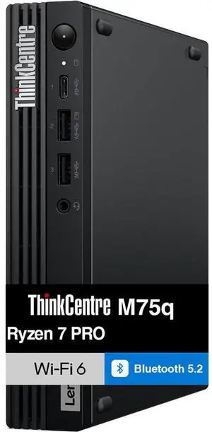 Lenovo ThinkCentre M75q Gen 2 11JJ007TUS Desktop Computer - AMD