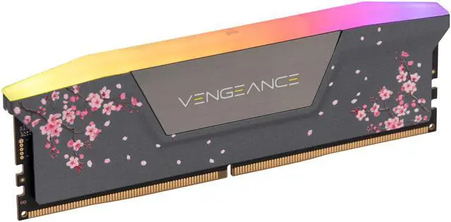 CORSAIR Vengeance RGB 32GB (2 x 16GB) 288-Pin PC RAM DDR5 6000