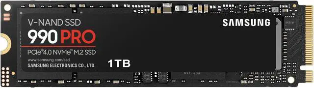 SAMSUNG 990 PRO SSD 1TB PCIe 4.0 M.2 2280 Internal Solid State