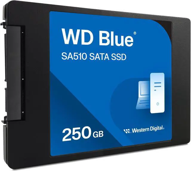 Western Digital 250GB WD Blue SA510 SATA Internal Solid State