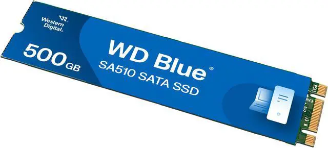 WD Blue 500GB SA510 M.2 Internal Solid State Drive SSD