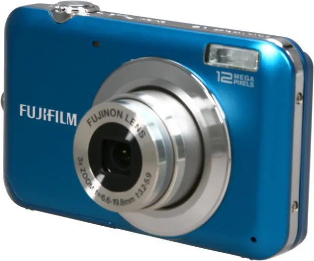 FUJIFILM FINEPIX JV100 Blue 12 MP Digital Camera - Newegg.com