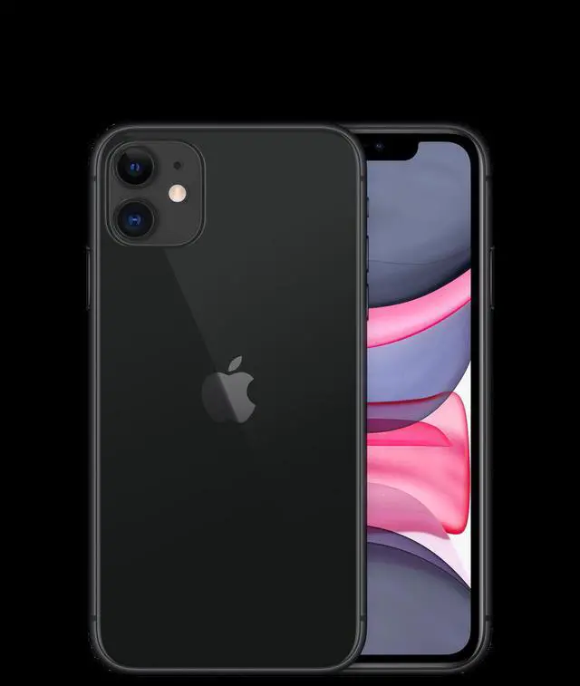 Refurbished: Apple iPhone 11 64GB Black LTE Cellular T-Mobile