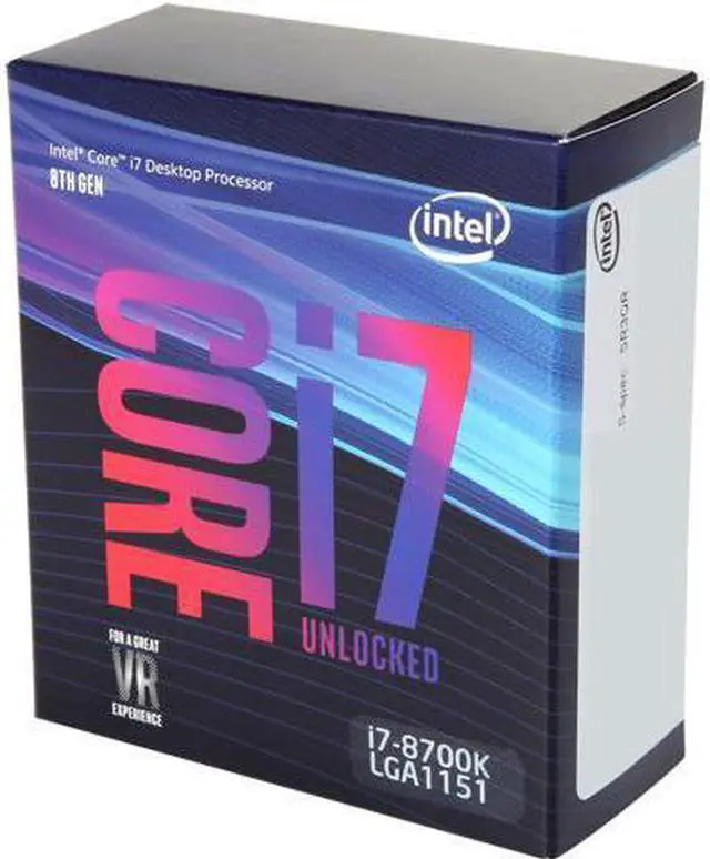Refurbished: Intel Core i7-8700K Coffee Lake 6-Core 3.7 GHz (4.7