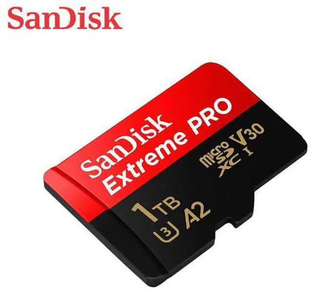 SanDisk 1TB Extreme PRO A2 microSDXC Card UHS-I U3 V30 Read Speed