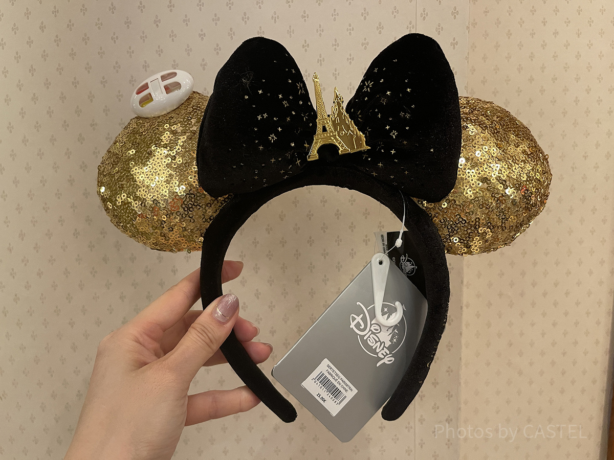 エッフェル塔&眠れる森の美女の城スパンコールカチューシャ（パリ
