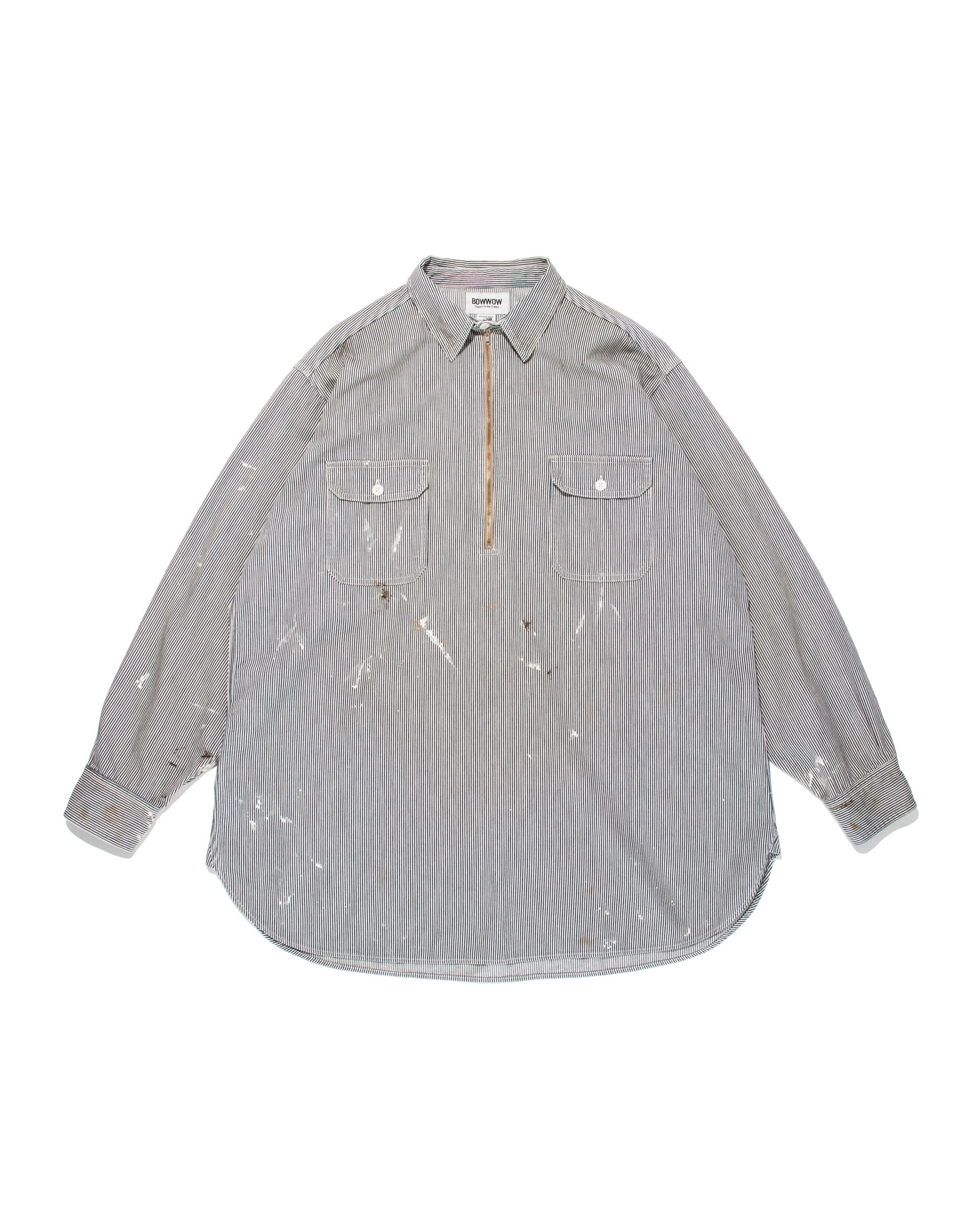 WORK HICKORY STRIPE PO SHIRTS – C30 - BOW WOW, RECOGNIZE FLAGSHIP SHOP