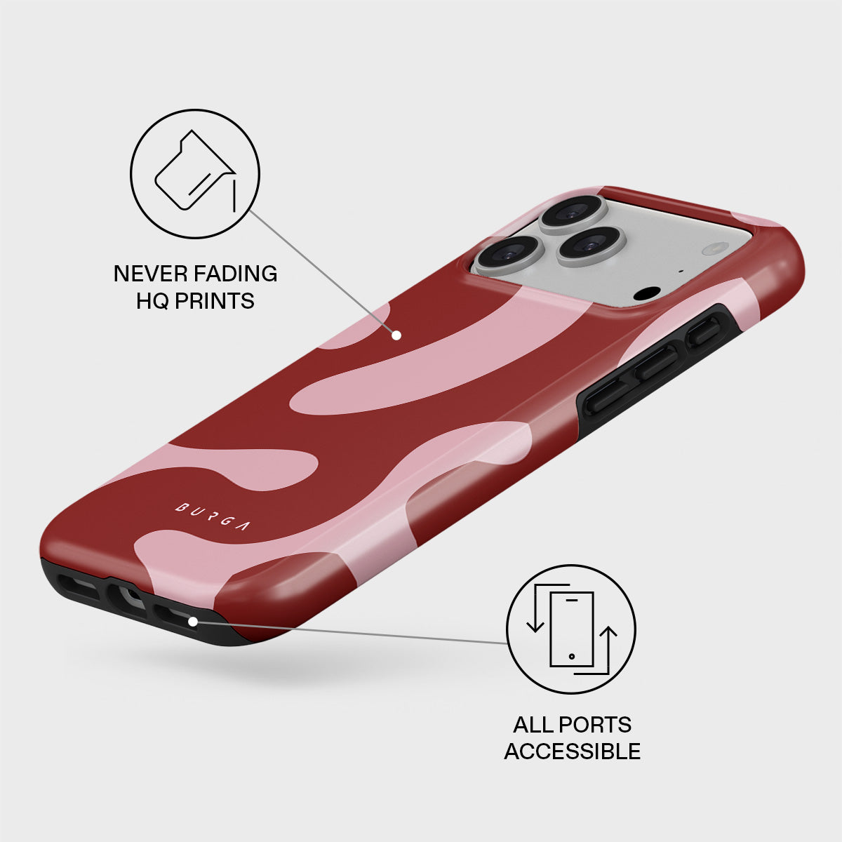 Flex - iPhone 17 Pro Max Case | BURGA