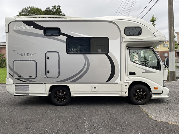 クレア エボリューション5.3X4WD 1号車リチウムバッテリー600Ah