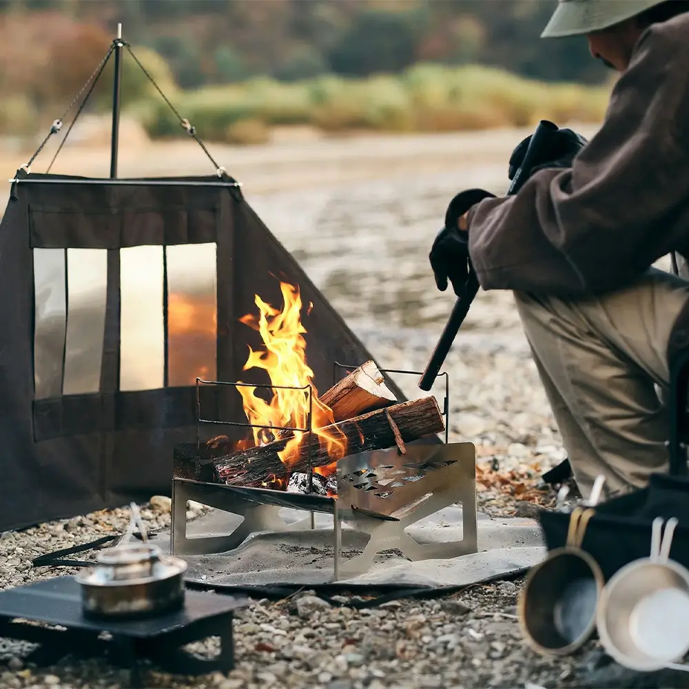 トウキョクラフトの最強焚き火台「マクライト2」を徹底解説！万能