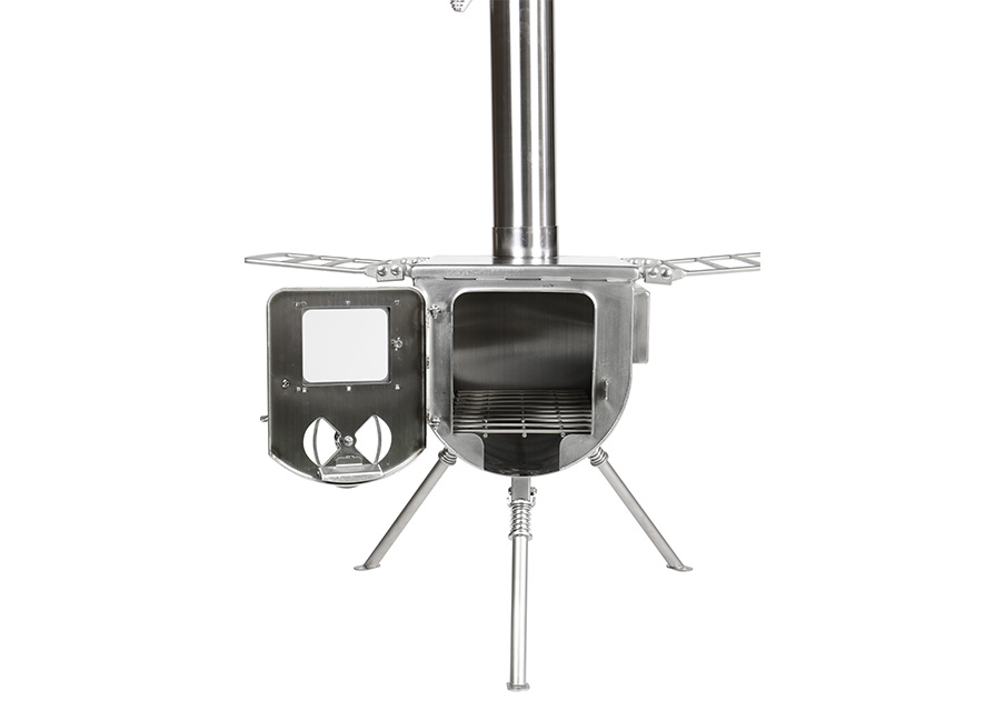 テンマクデザイン2025年新商品「ウッドストーブサイドヴューL ケース