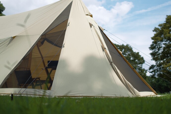 9/1〜】ハイランダーから「A型フレーム グランピアン ポリコットン