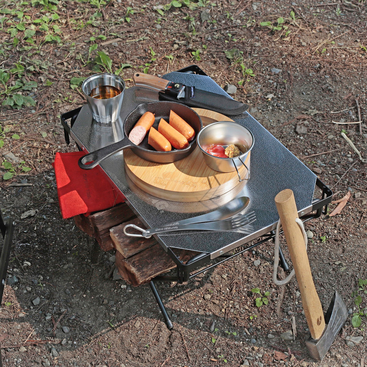 キャプテンスタッグから「TAKE-WARE バトニングスタンドφ22cm」登場